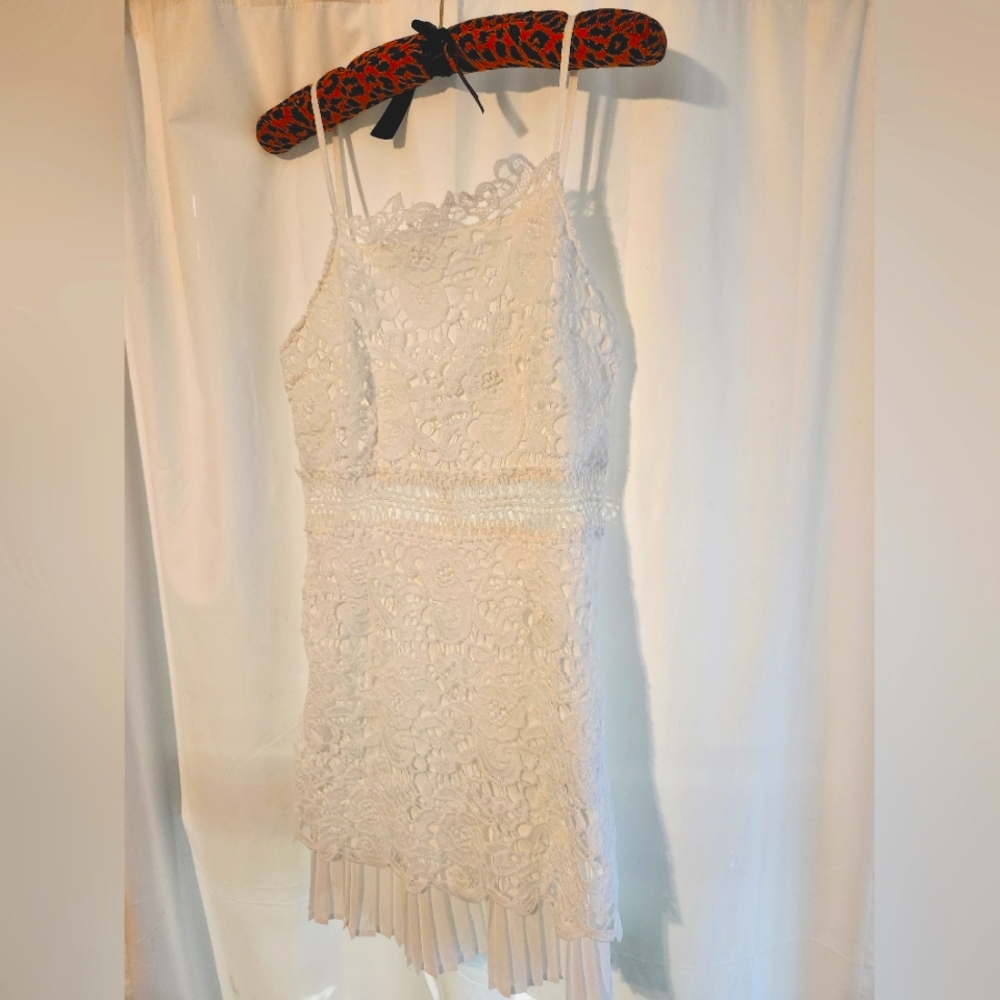 White lace size L dress Double Crazy